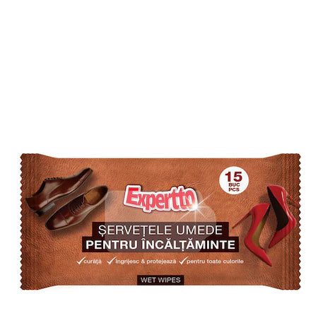 Servetele umede pentru incaltaminte