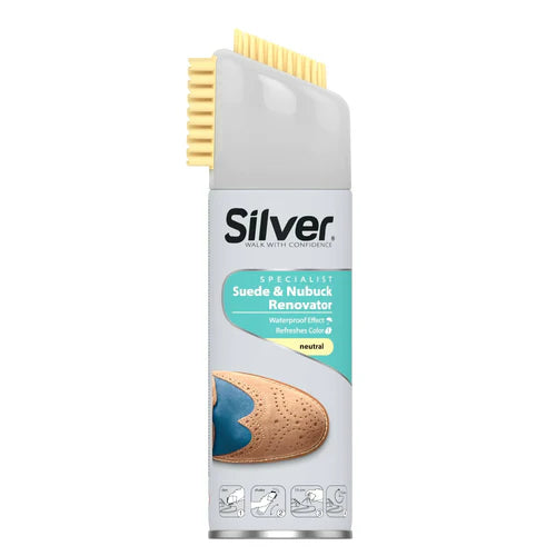 Spray Restaurare piele Nubuc/Caprioara silver , Neutru/Negru